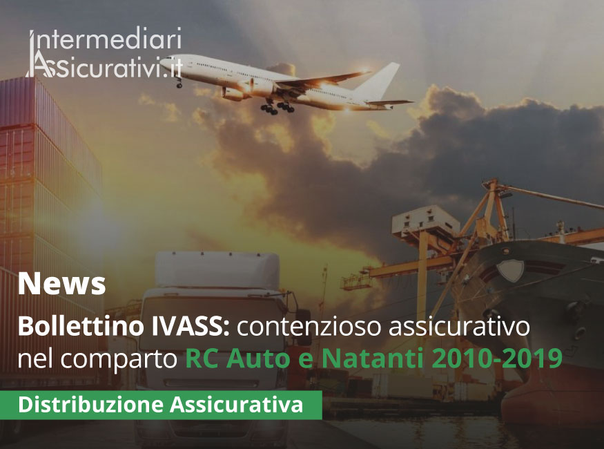 Bollettino IVASS: contenzioso assicurativo nel comparto R.C. Auto e Natanti 2010-2019